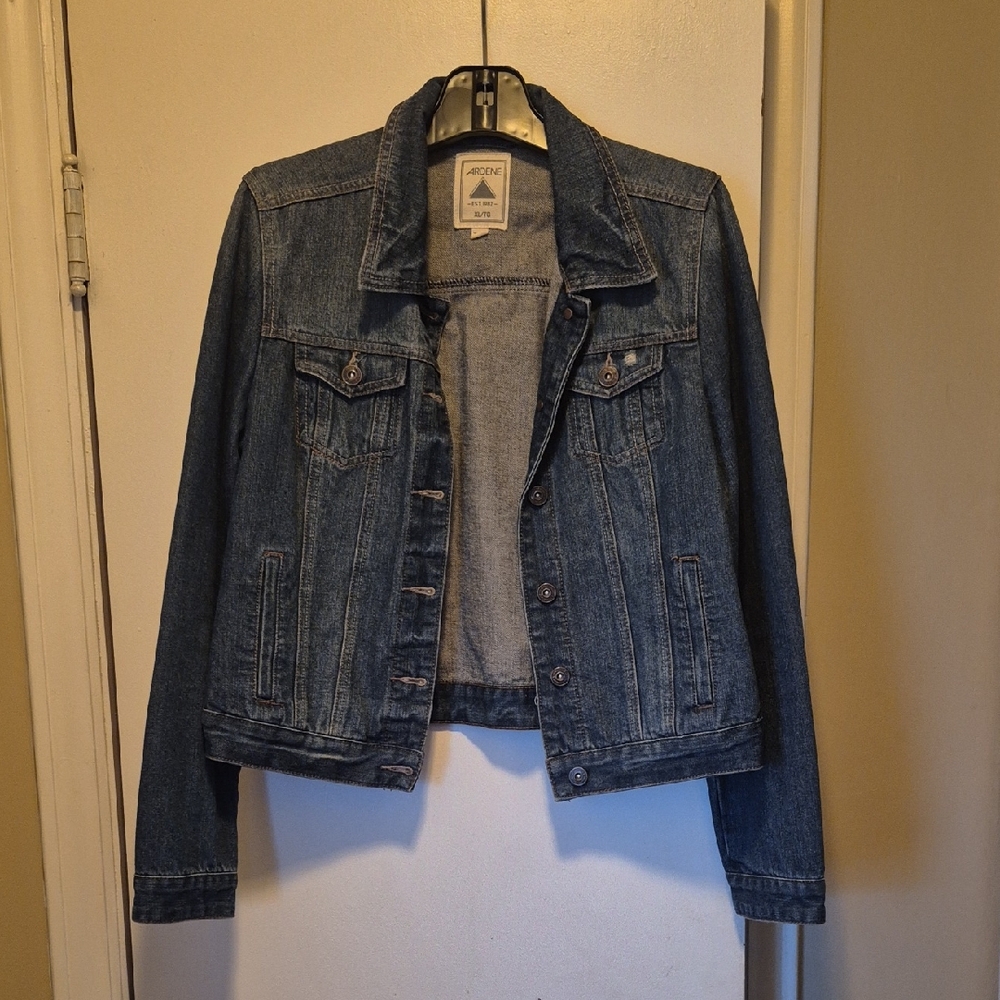 Ardene Dark Blue Denim Jean Jacket
